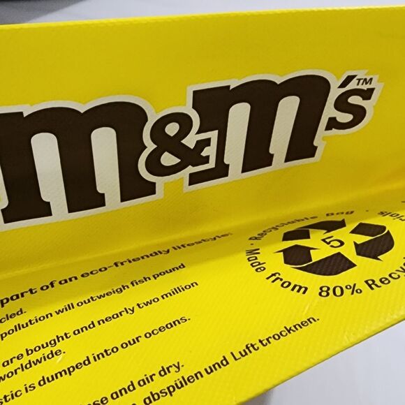 M&M's World Recyclable Thick Colorful Character Halloween Trick or Treat Bag NEW - Picture 7 of 12